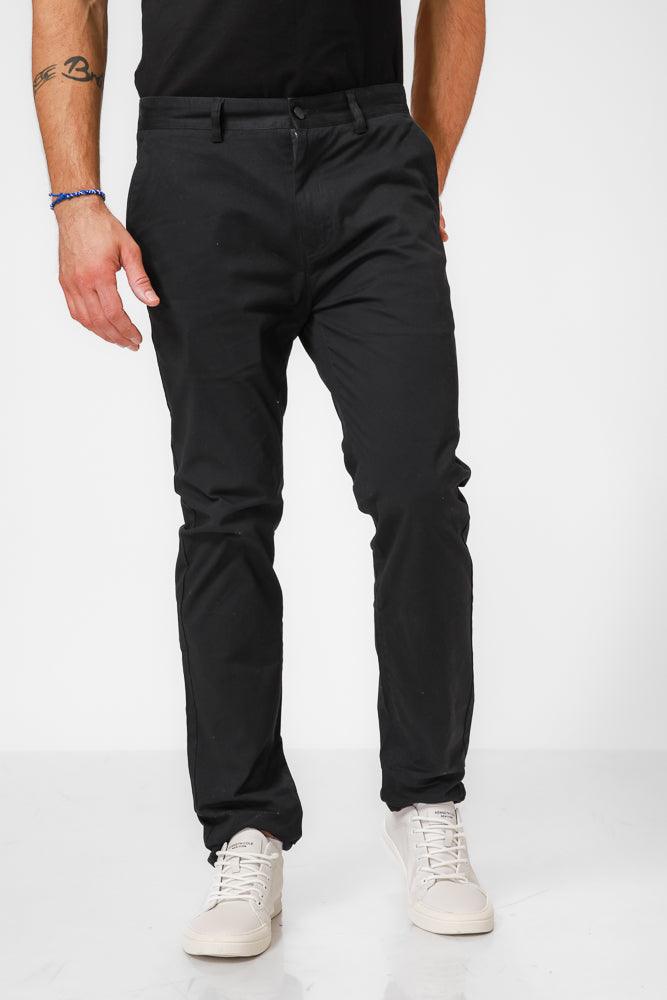 מכנסי כותנה בצבע נייבי - MASHBIR//365