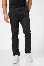 מכנסי כותנה בצבע נייבי - MASHBIR//365