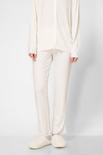 סט פיג'מה מודל ריב בצבע קרם - MASHBIR//365