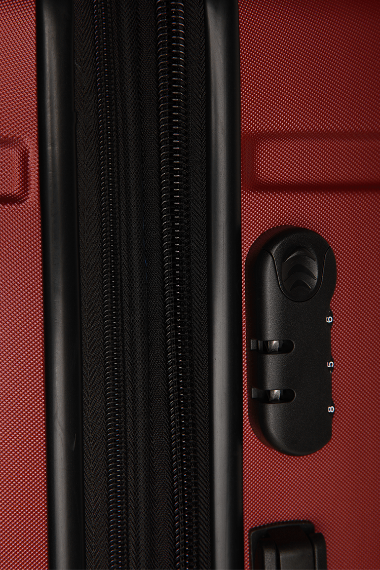 מזוודה קשיחה גדולה 28" דגם 1807 בצבע בורדו - MASHBIR//365