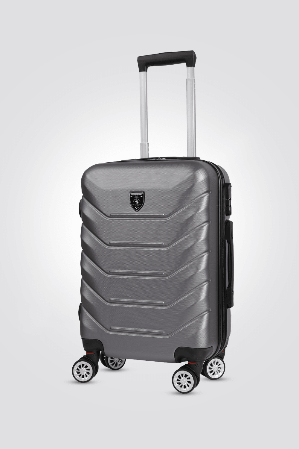 מזוודה טרולי עלייה למטוס 20" דגם 1701 בצבע כסוף כהה - MASHBIR//365