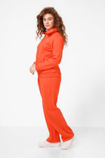 סווטשירט עם צווארון ארוך בצבע כתום - MASHBIR//365