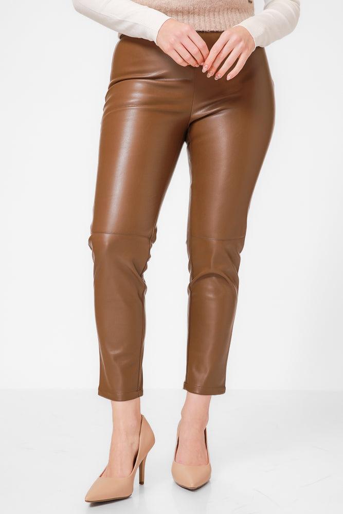 מכנסי סיגר בצבע חום - MASHBIR//365