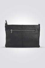 תיק קרוס עור בצבע שחור - MASHBIR//365