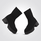 מגפיים לנשים בצבע שחור - MASHBIR//365 - 4