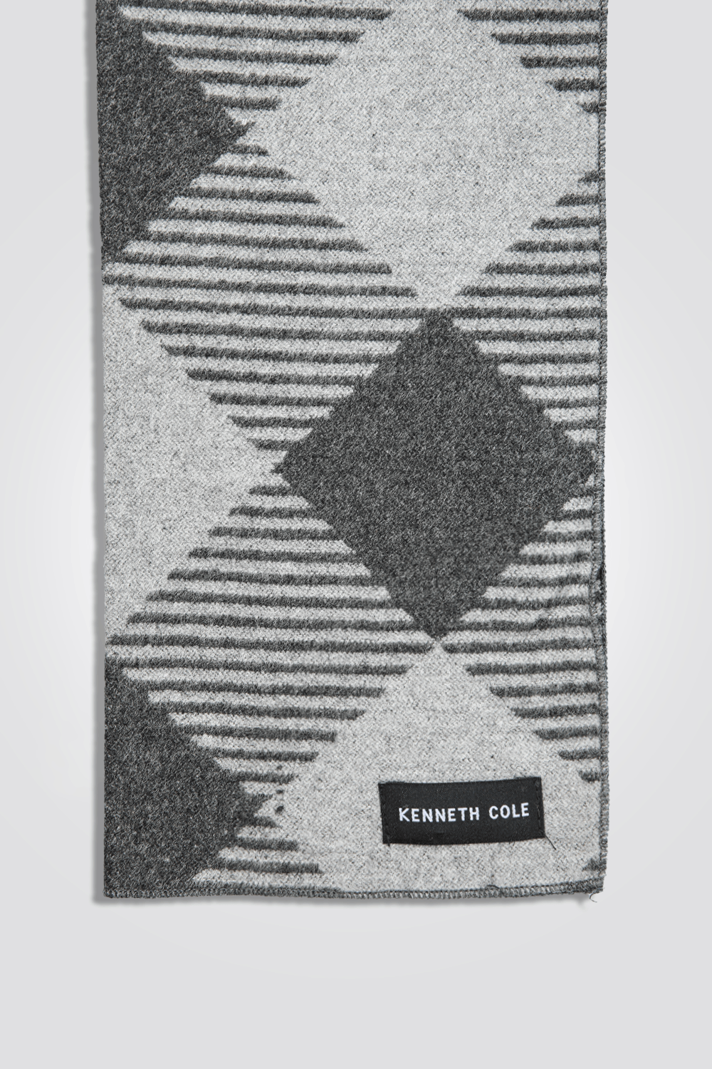 צעיף לגבר משבצות בצבע אפור - MASHBIR//365