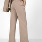 מכנסיים מחוייטים בצבע בז' - MASHBIR//365 - 2