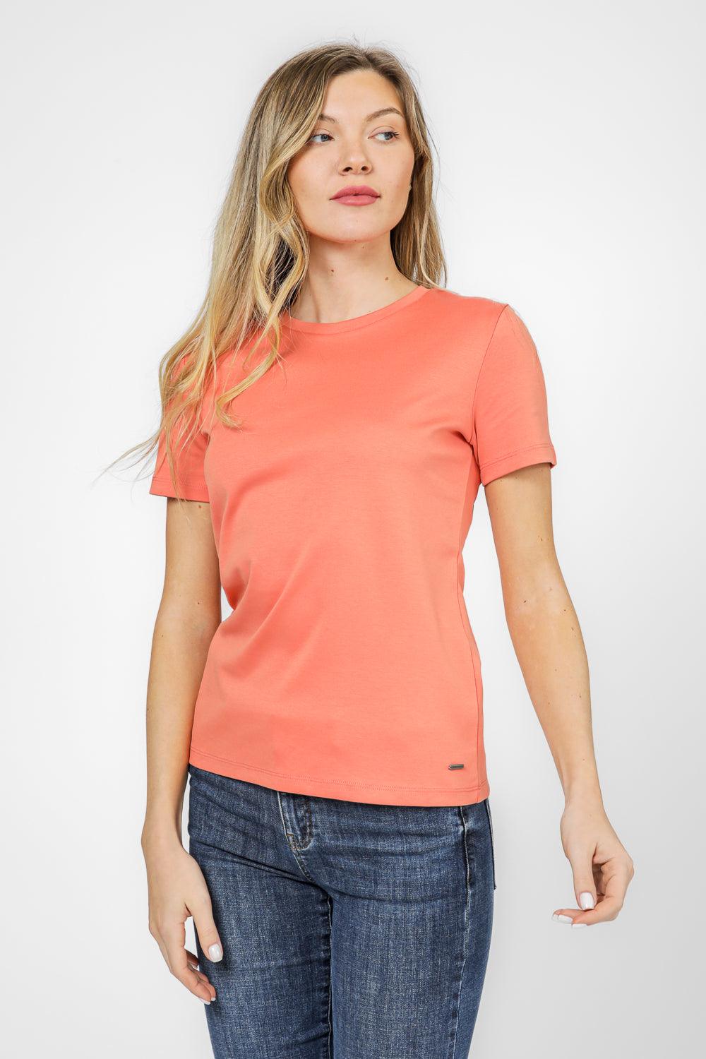 טישירט קצרה בצבע אפרסק - MASHBIR//365