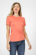 טישירט קצרה בצבע אפרסק - MASHBIR//365