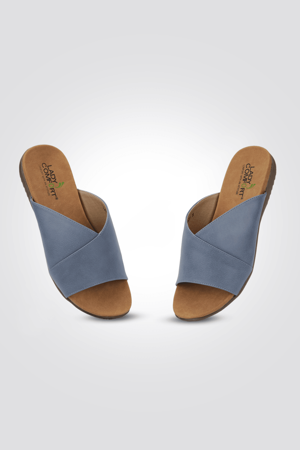 כפכף מעטפת בצבע ג'ינס - MASHBIR//365