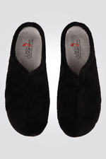 נעלי בית פרווה לנשים בצבע שחור - MASHBIR//365