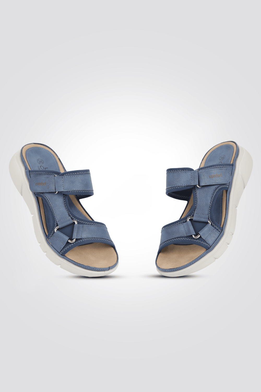 כפכף נוחות לנשים בצבע כחול - MASHBIR//365