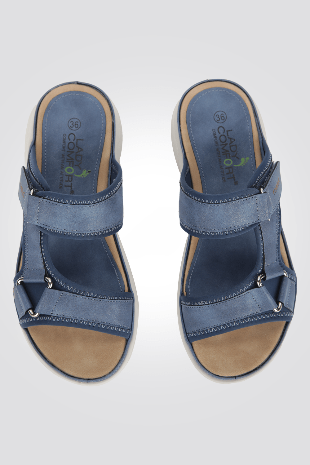 כפכף נוחות לנשים בצבע כחול - MASHBIR//365