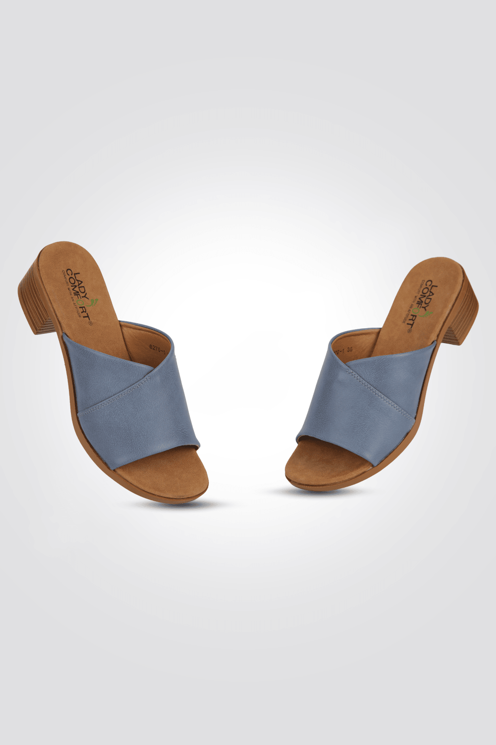 כפכף מעטפת בצבע ג'ינס - MASHBIR//365