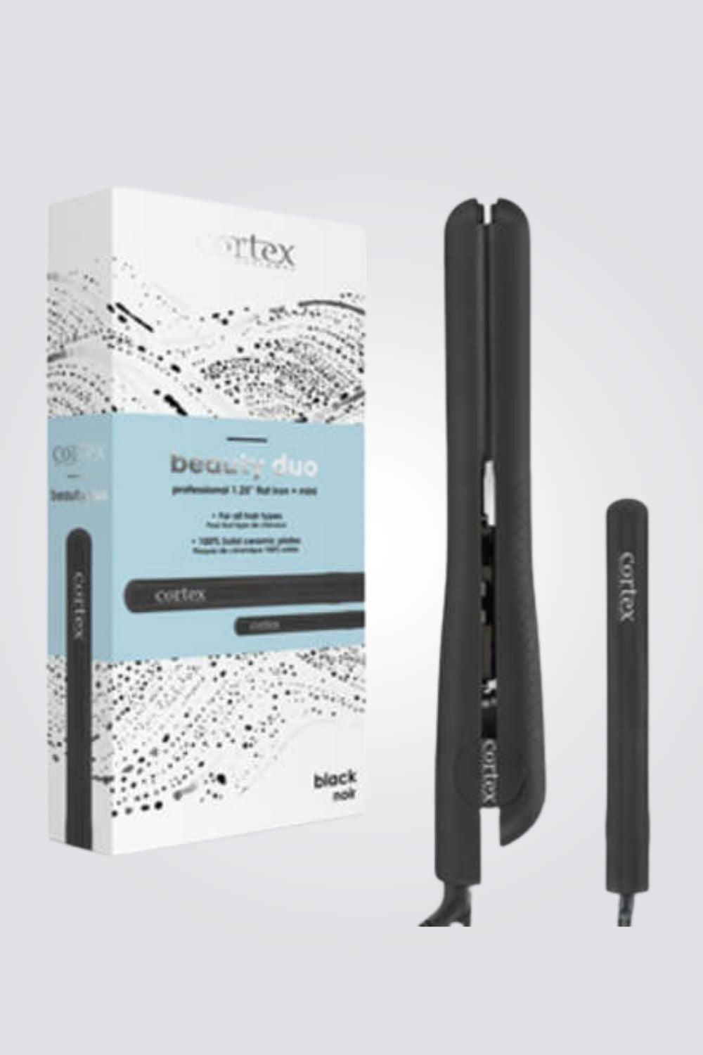 סט מחליק מקצועי+מחליק מיני שחור Blk - MASHBIR//365