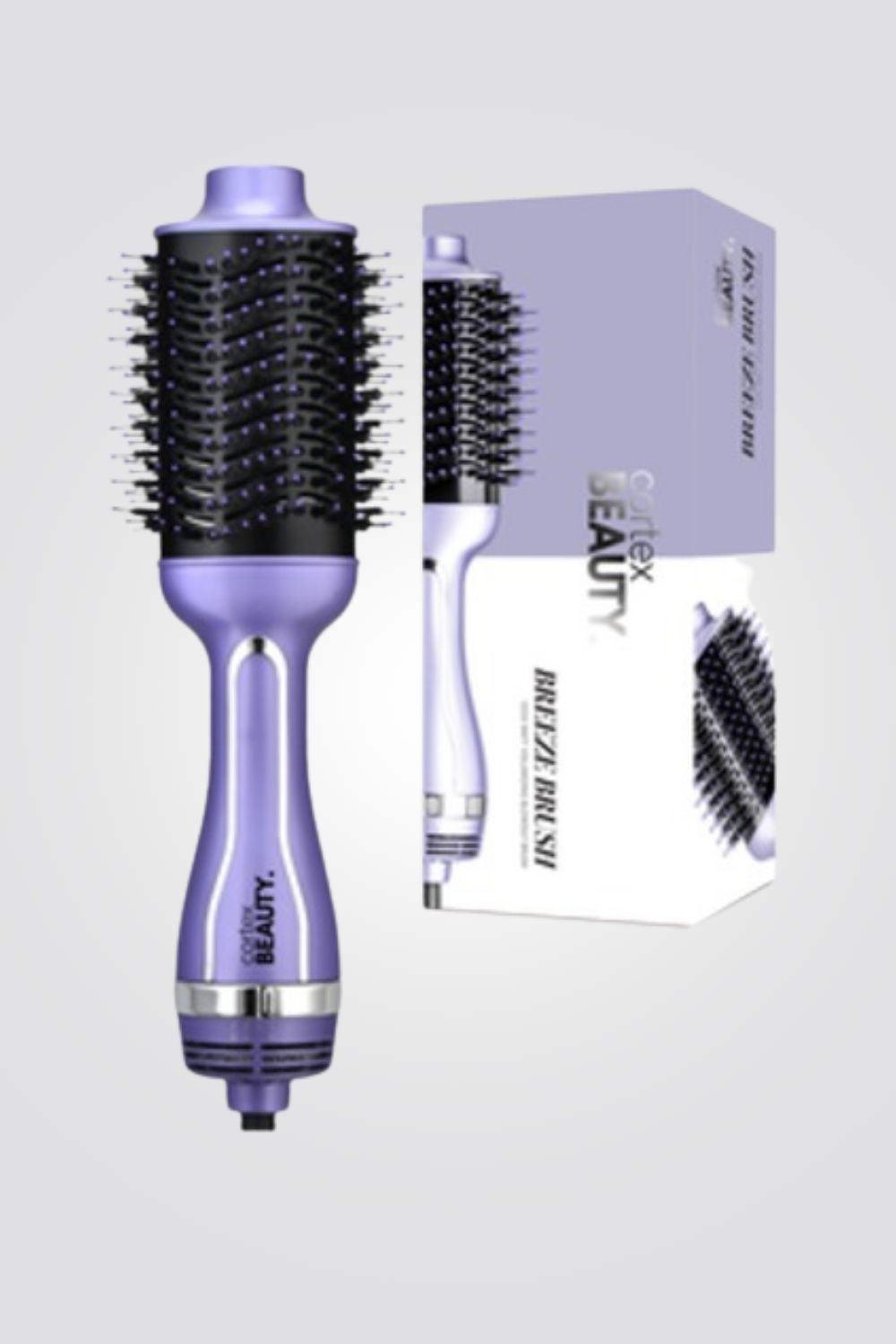 מברשת פן חשמלית סגולה Breeze Brush - MASHBIR//365