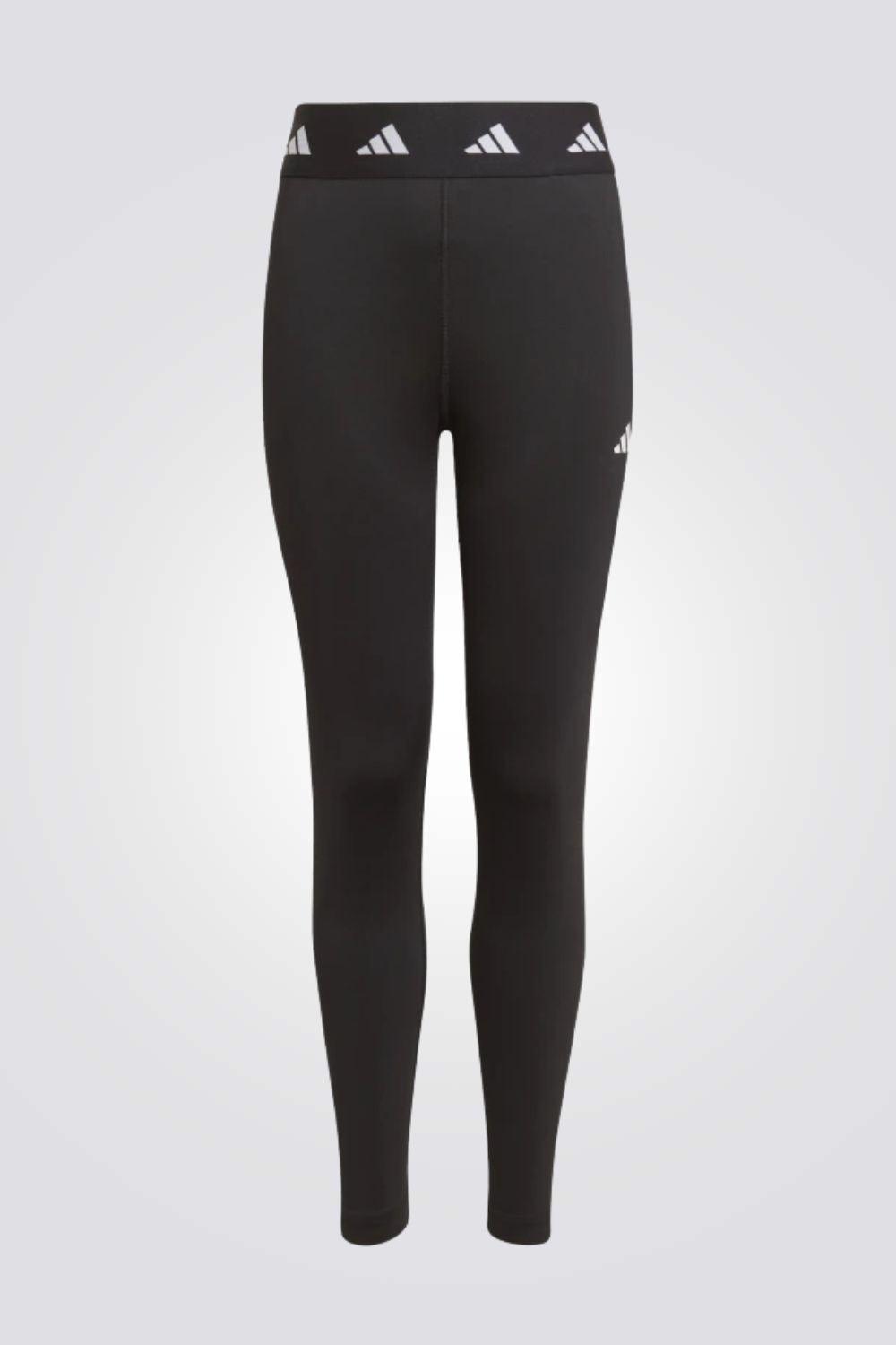 טייץ 7/8 AEROREADY TECHFIT לנערות בצבע שחור - MASHBIR//365