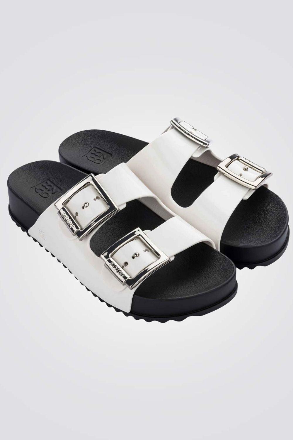 כפכפים לנשים PARTNER בצבע לבן - MASHBIR//365