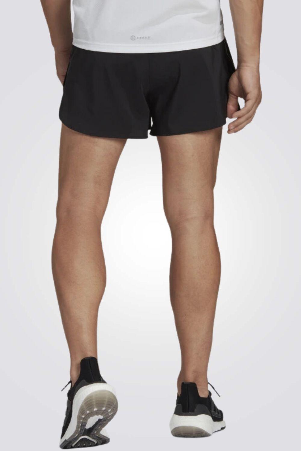 מכנסיים קצרים לגבר OTR SPLIT SHORT בצבע שחור - MASHBIR//365