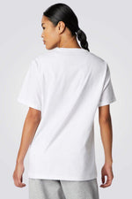 טישירט יוניסקס GO-TO EMBROIDERED STA בצבע לבן - MASHBIR//365