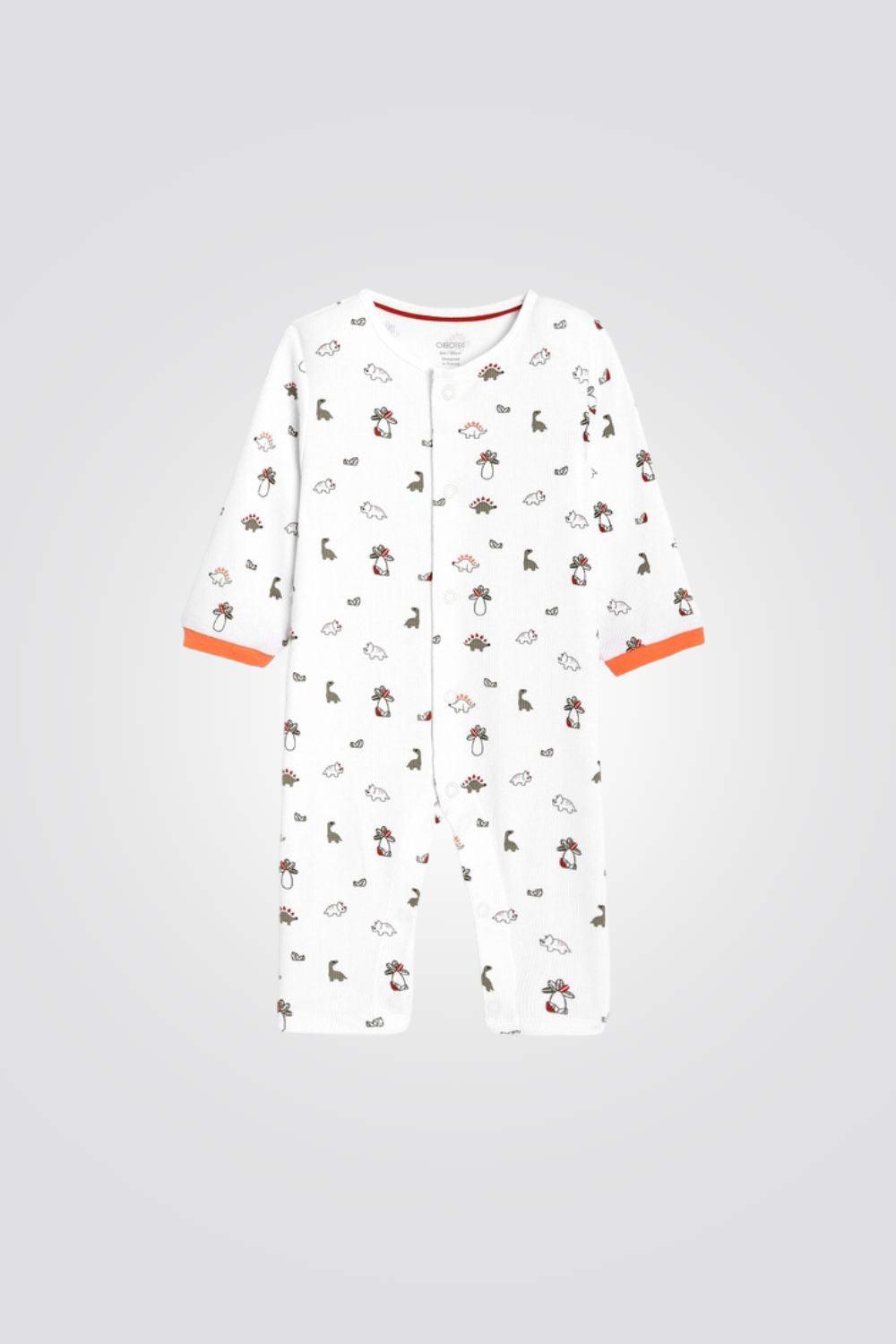 אוברול פיג'מה הדפס דינוזאורים לתינוקות - MASHBIR//365