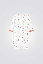 אוברול פיג'מה הדפס דינוזאורים לתינוקות - MASHBIR//365