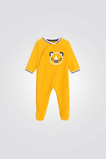 אוברול פיג'מה נמר בצבע צהוב - MASHBIR//365
