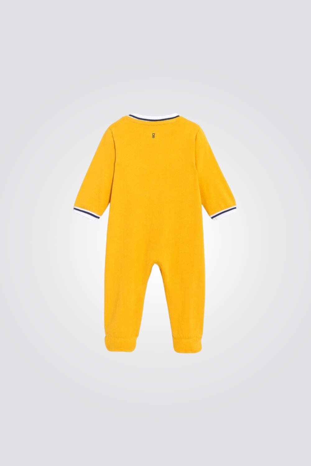 אוברול פיג'מה נמר בצבע צהוב - MASHBIR//365