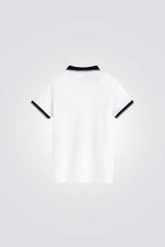 חולצת פולו קצרה לילדים בצבע לבן - MASHBIR//365