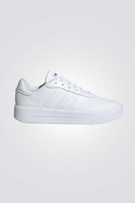 סניקרס לנשים COURT PLATFORM בצבע לבן - MASHBIR//365