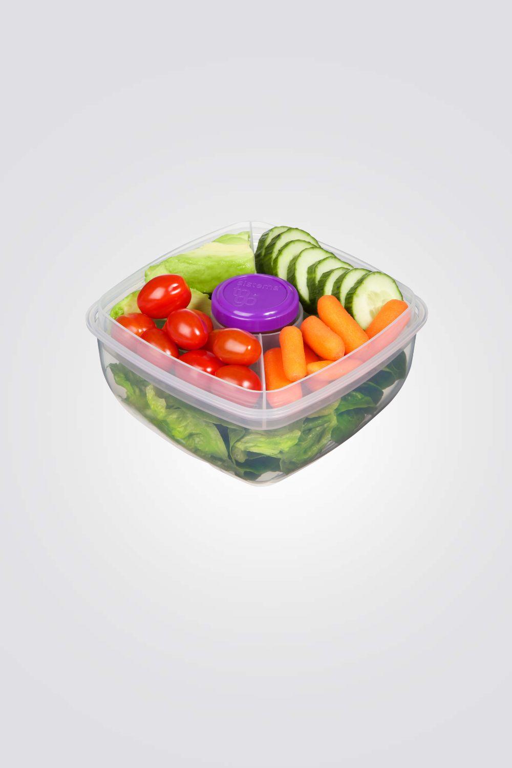 קופסת אחסון לסלט 1.1 ל' טו גו צבע כחול - MASHBIR//365