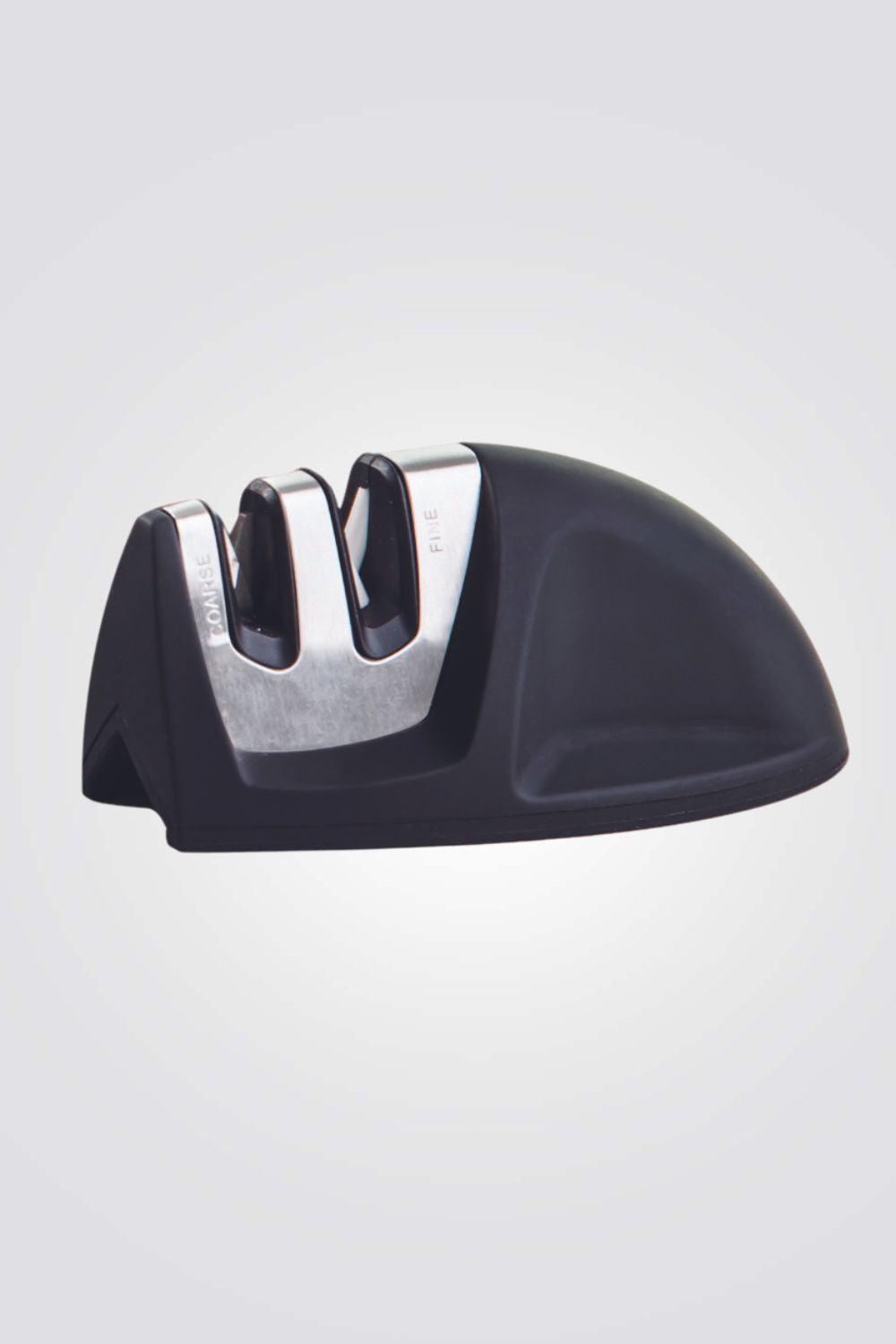 משחיז סכינים מקצועי דו שלבי שחור - MASHBIR//365