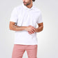 חולצת פולו קצרה צבע לבן - MASHBIR//365 - 1