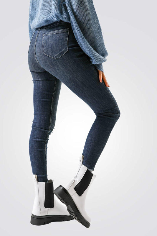 מכנס ג'ינס SKINNY כחול כהה - MASHBIR//365