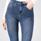 MID WASH ג'ינס גזרה גבוהה כחול - MASHBIR//365 - 1