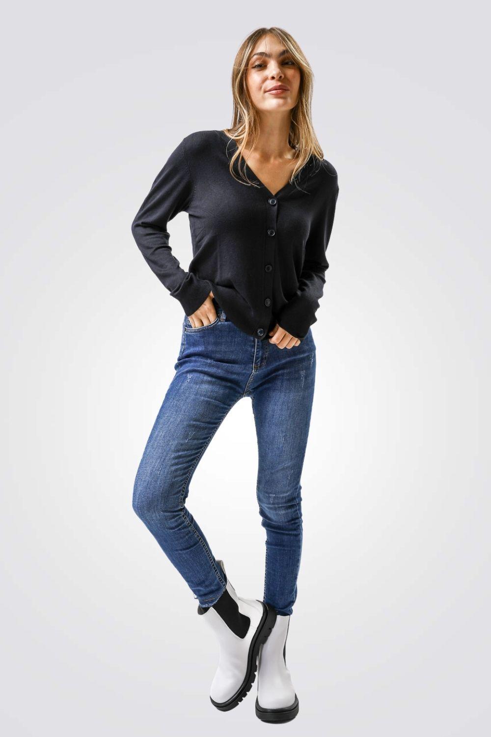 קרדיגן קלאסי ניייבי | קנת קול