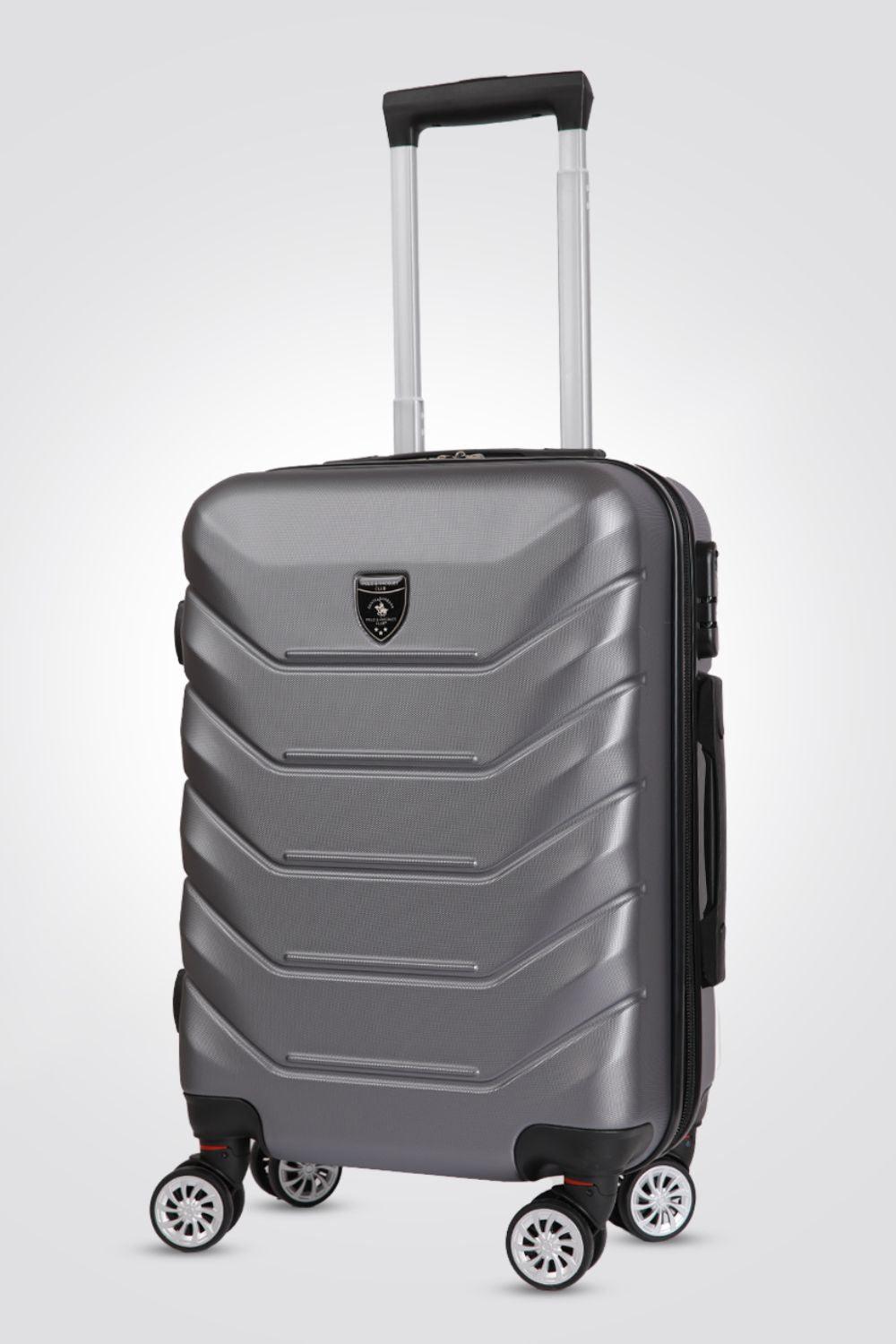 מזוודה קשיחה גדולה 28" דגם 1701 בצבע כסוף כהה - MASHBIR//365
