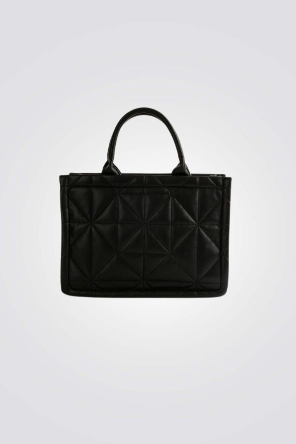 תיק מעויינים מרופד בצבע שחור