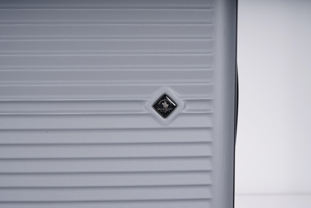 מזוודה קשיחה בינונית 24" דגם 1901 בצבע כסף - MASHBIR//365