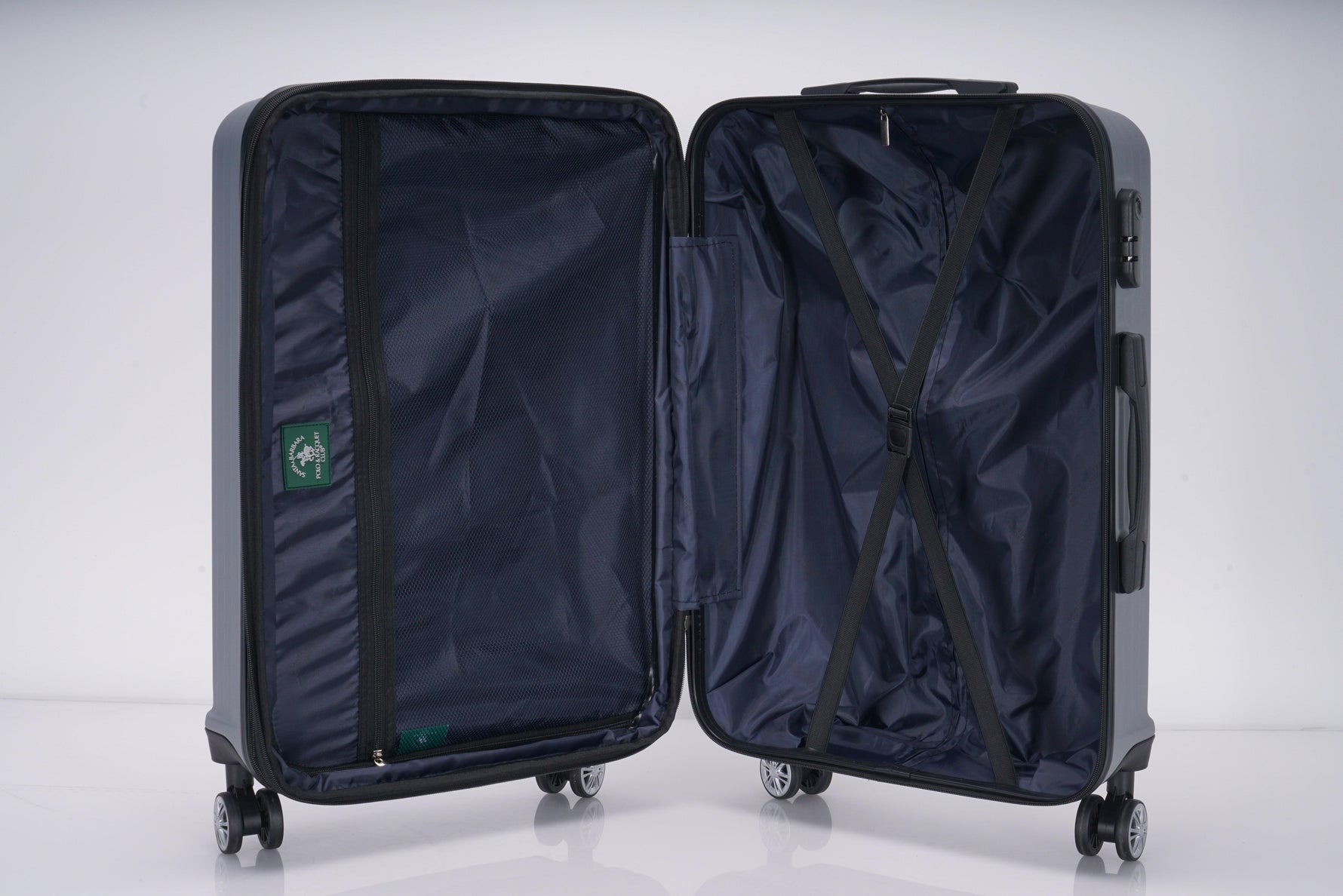 מזוודה קשיחה בינונית 24" דגם 1901 בצבע כסף - MASHBIR//365