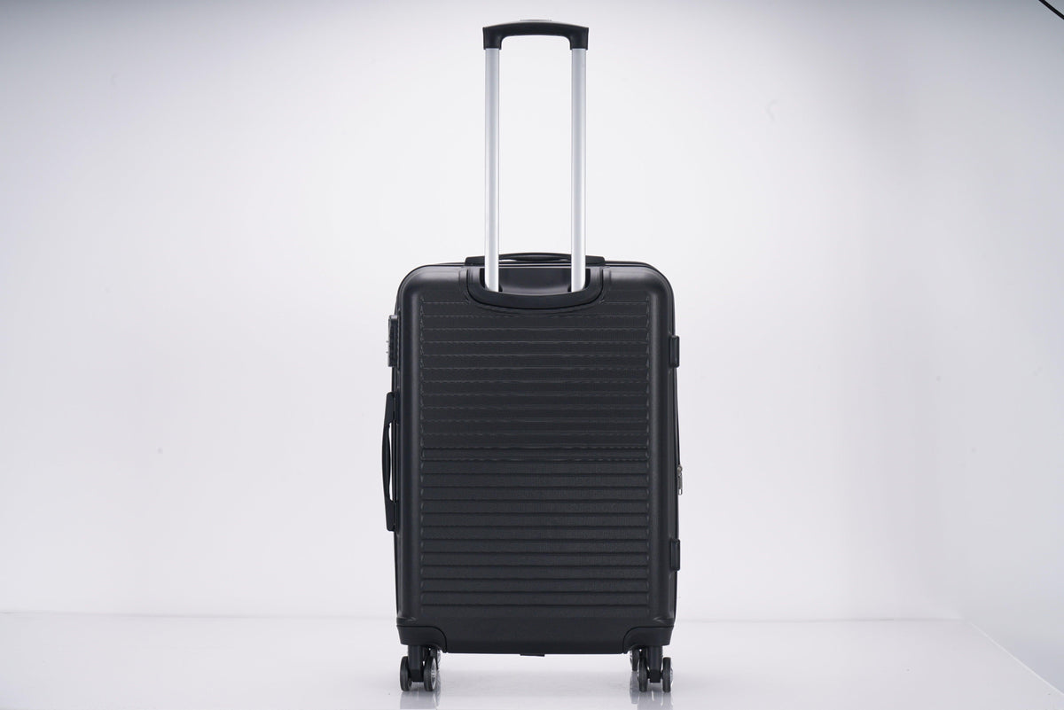 מזוודה קשיחה בינונית 24" דגם 1901 בצבע שחור - MASHBIR//365