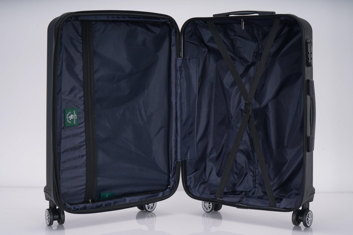 מזוודה קשיחה בינונית 24" דגם 1901 בצבע שחור - MASHBIR//365