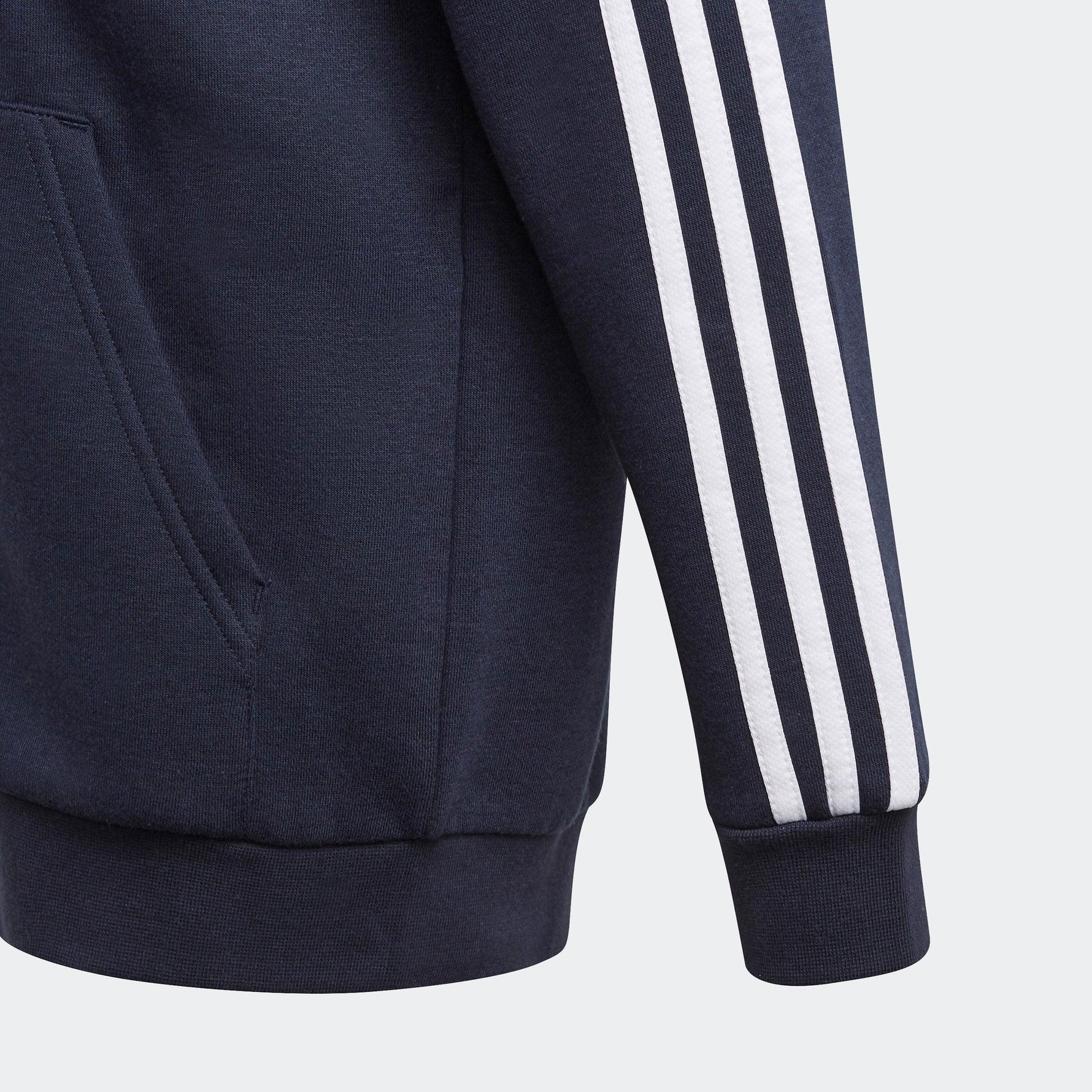 קפוצ'ון ESSENTIALS 3-STRIPES בצבע נייבי - MASHBIR//365