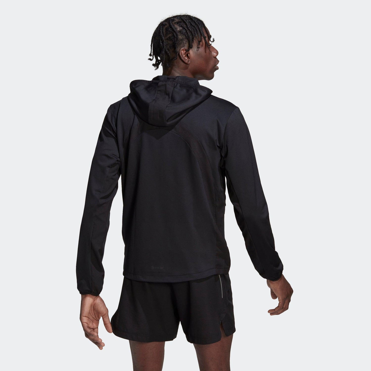 קפוצ'ון HIIT TRAINING FULL-ZIP בצבע שחור - MASHBIR//365