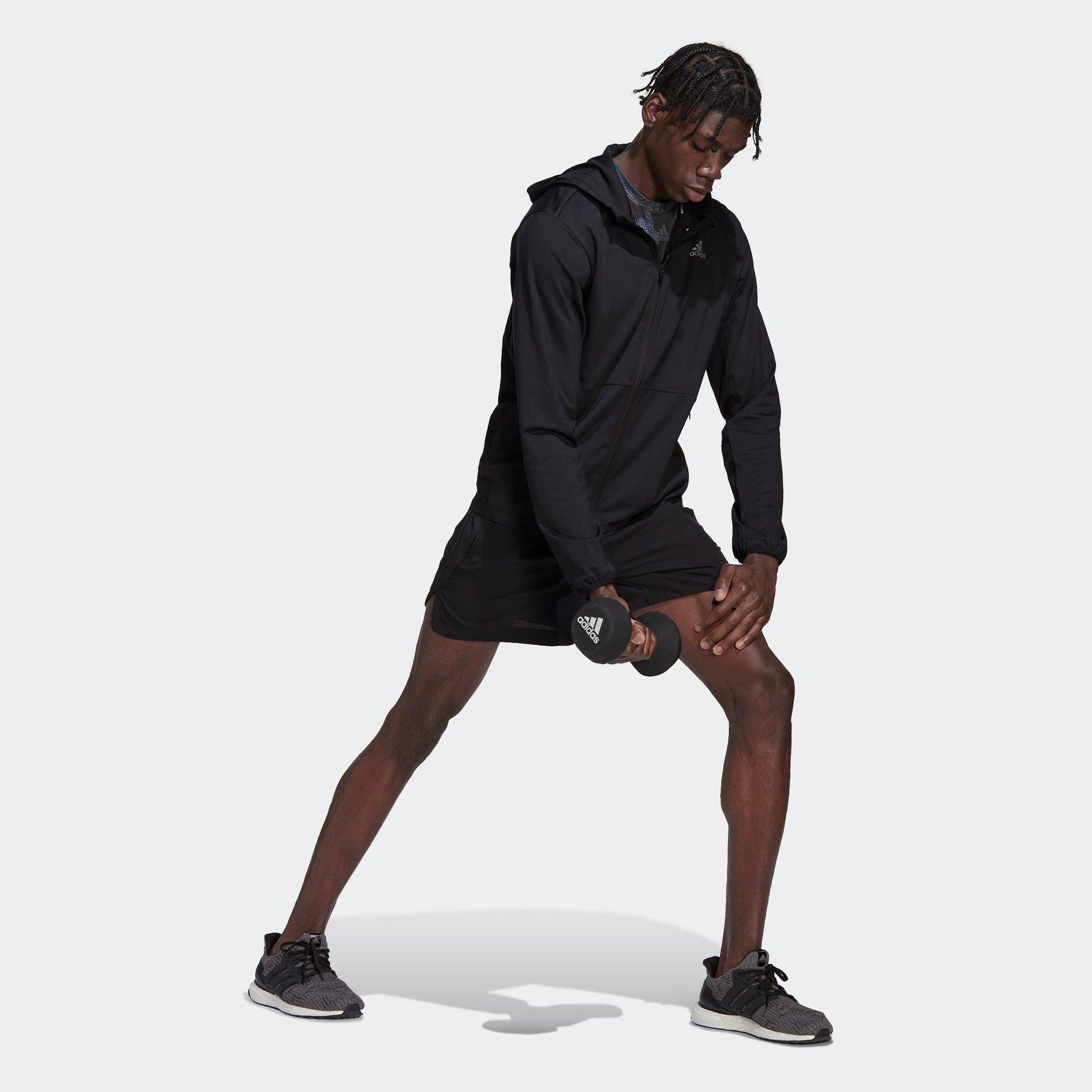 קפוצ'ון HIIT TRAINING FULL-ZIP בצבע שחור - MASHBIR//365