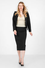 ג'קט מחוייט עם קשירה אחורית  | קנת קול