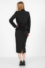 ג'קט מחוייט עם קשירה אחורית  | קנת קול