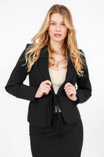 ג'קט מחוייט עם קשירה אחורית  | קנת קול