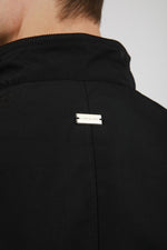 מעיל בומבר דוחה מים בצבע שחור - MASHBIR//365