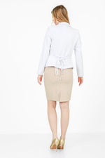 ג'קט מחוייט עם קשירה אחורית  | קנת קול
